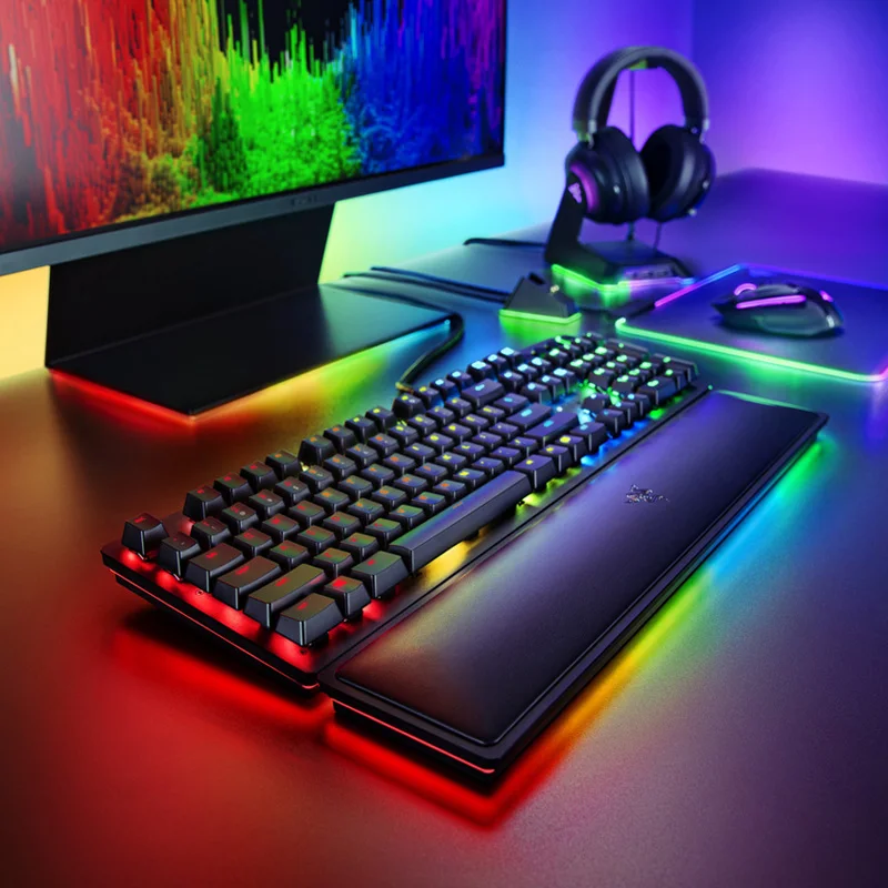 

Brand new original unopened Razer Huntsman elite version Linear paragraph optical axis gaming computer game mechanical keyboard