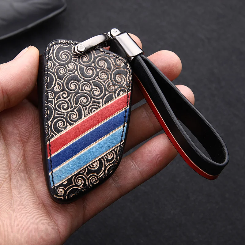 Автомобильный чехол для ключей высококачественный из натуральной кожи BMW X1 X3 X5 X6