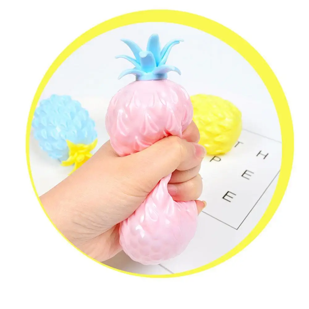 Juguetes blandos antiestr&eacute;s para adultos y ni&ntilde;os, juguete de descompresi&oacute;n de pi&ntilde;a de simulaci&oacute;n, para oficina, con liberaci&oacute;n de presi&oacute;n-5