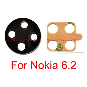 New Cellphone Camera Lens For Nokia 6.2 Nokia6.2 Camera Glass Lens Cover With Adhesive Sticker Tape Repair Parts