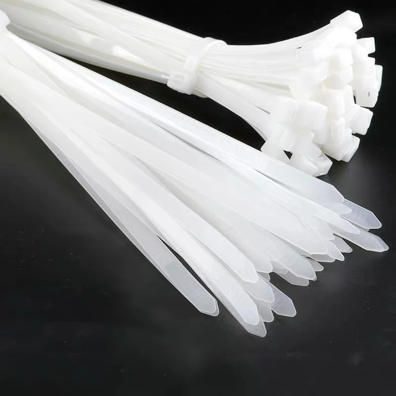 100 шт. нейлоновые кабельные стяжки самоблокирующиеся пластиковые провода набор