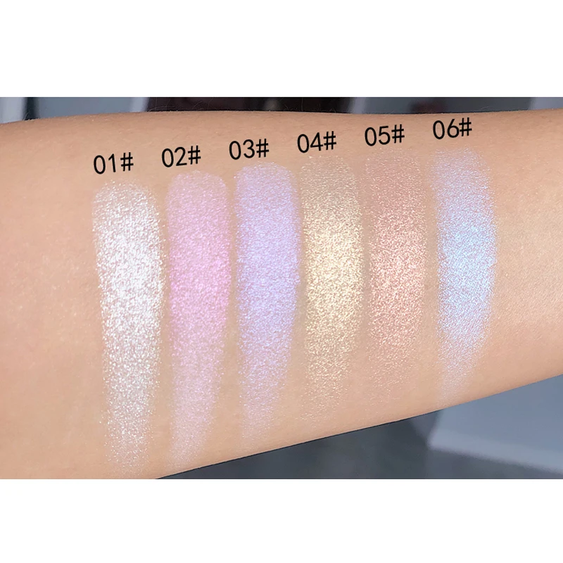 Novo Shimmer Glow Kit хайлайтер пудра палитра осветитель макияж тело лицо бронзант, контур хайлайтер Косметика осветляет кожу