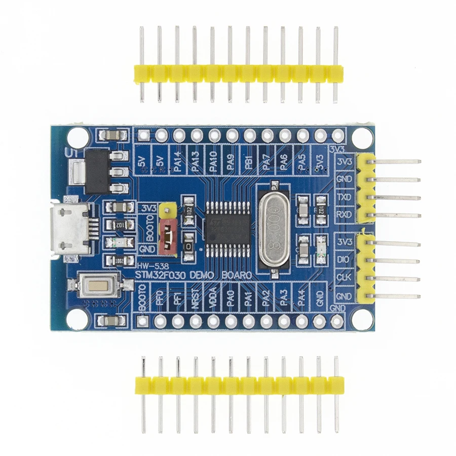 Мини Системная плата для разработки STM32F030F4P6 ARM Core SWD/ISP MicroUSB с процессором Micro