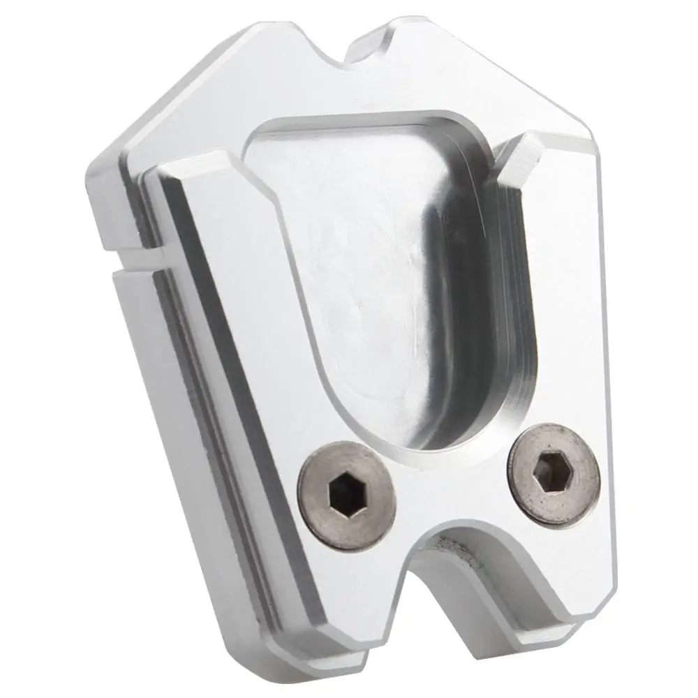 Мотоциклетная Серебристая подножка боковая подставка для ног увеличивающая