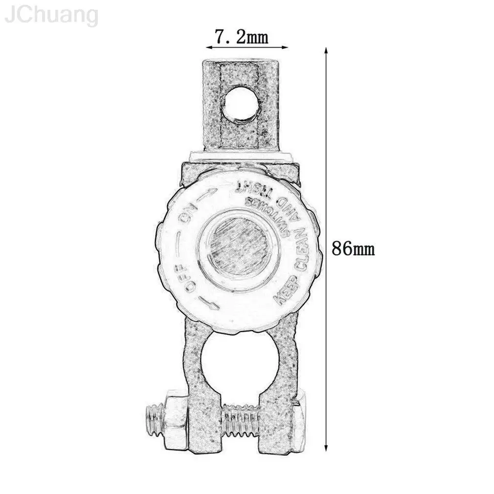 Профессиональный медный клеммный переключатель из цинкового сплава для