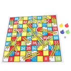 Лидер продаж! 1 набор змеиная лестница Обучающие Детские игрушки интересный набор настольных игр Портативный Летающий шахматный борд семейная настольная игра