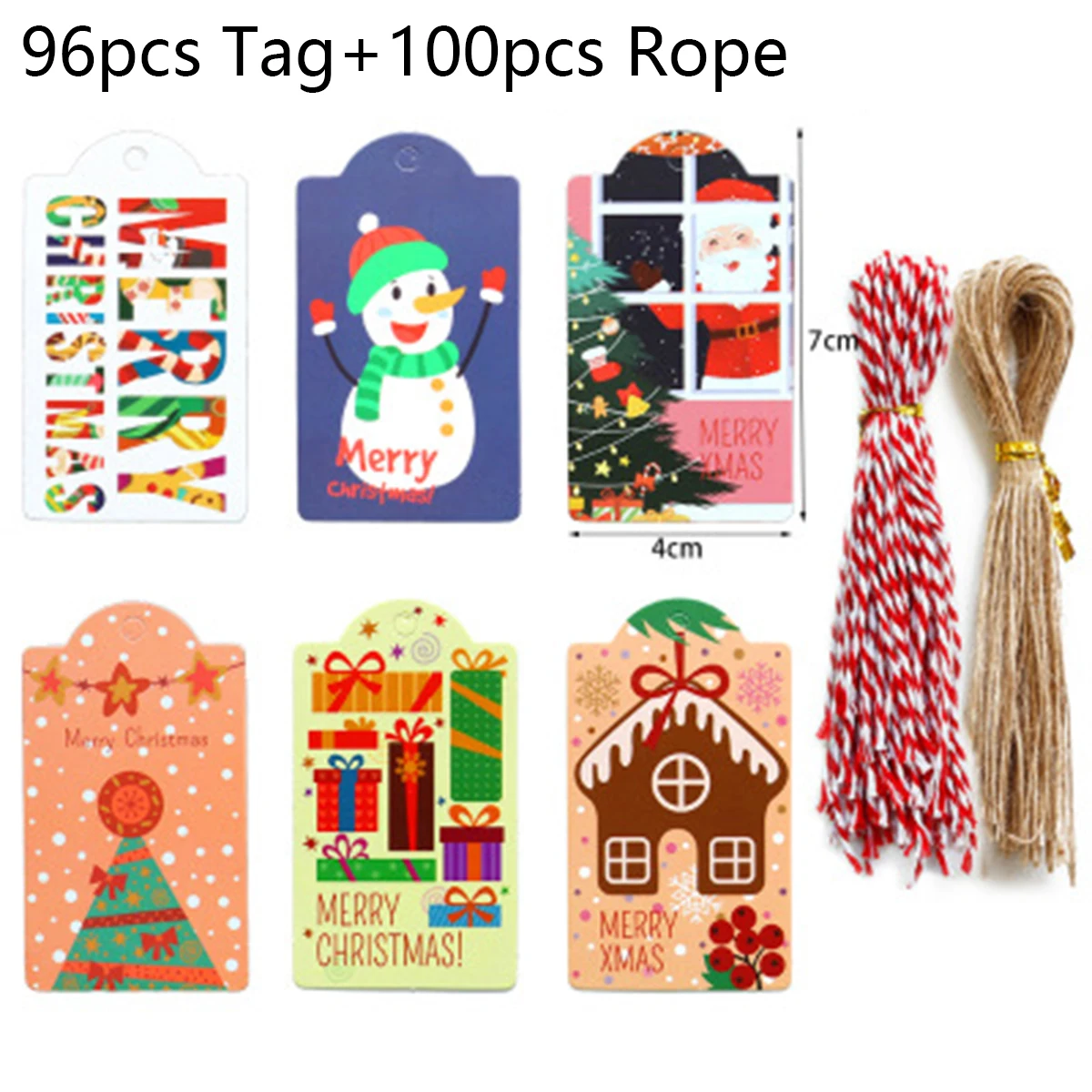 Мульти подарочные бирки крафт бумага этикетка багаж + струнные 10 видов