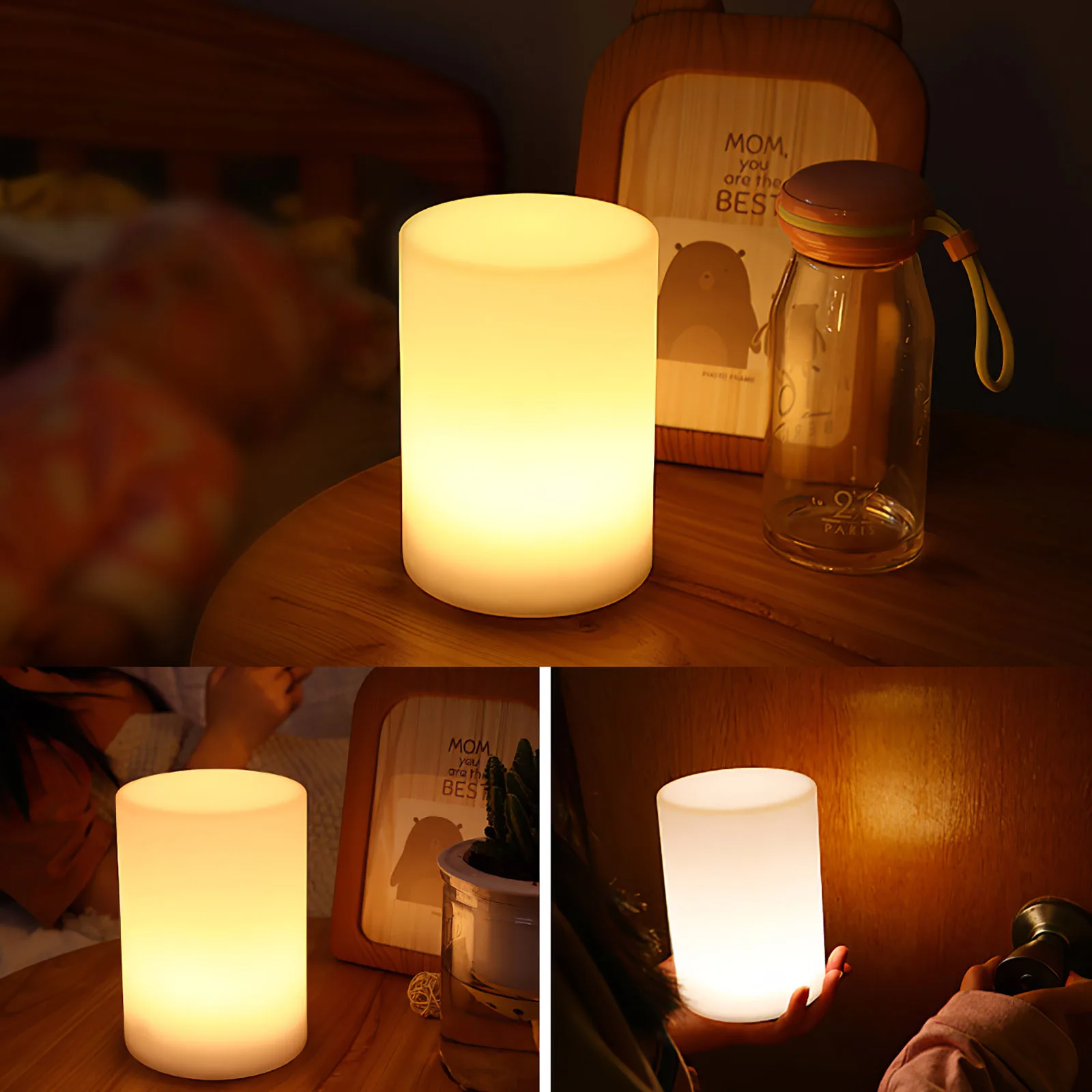 

Lamp Bedroom Bedside Desk College Student Children Learning Reading Folding Dimming Bedside Lamp Clip Creative