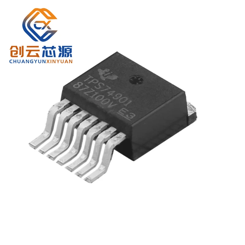 

Программируемый Регулятор напряжения TPS74901KTWR TO-263-7, 3 А, 1 шт.