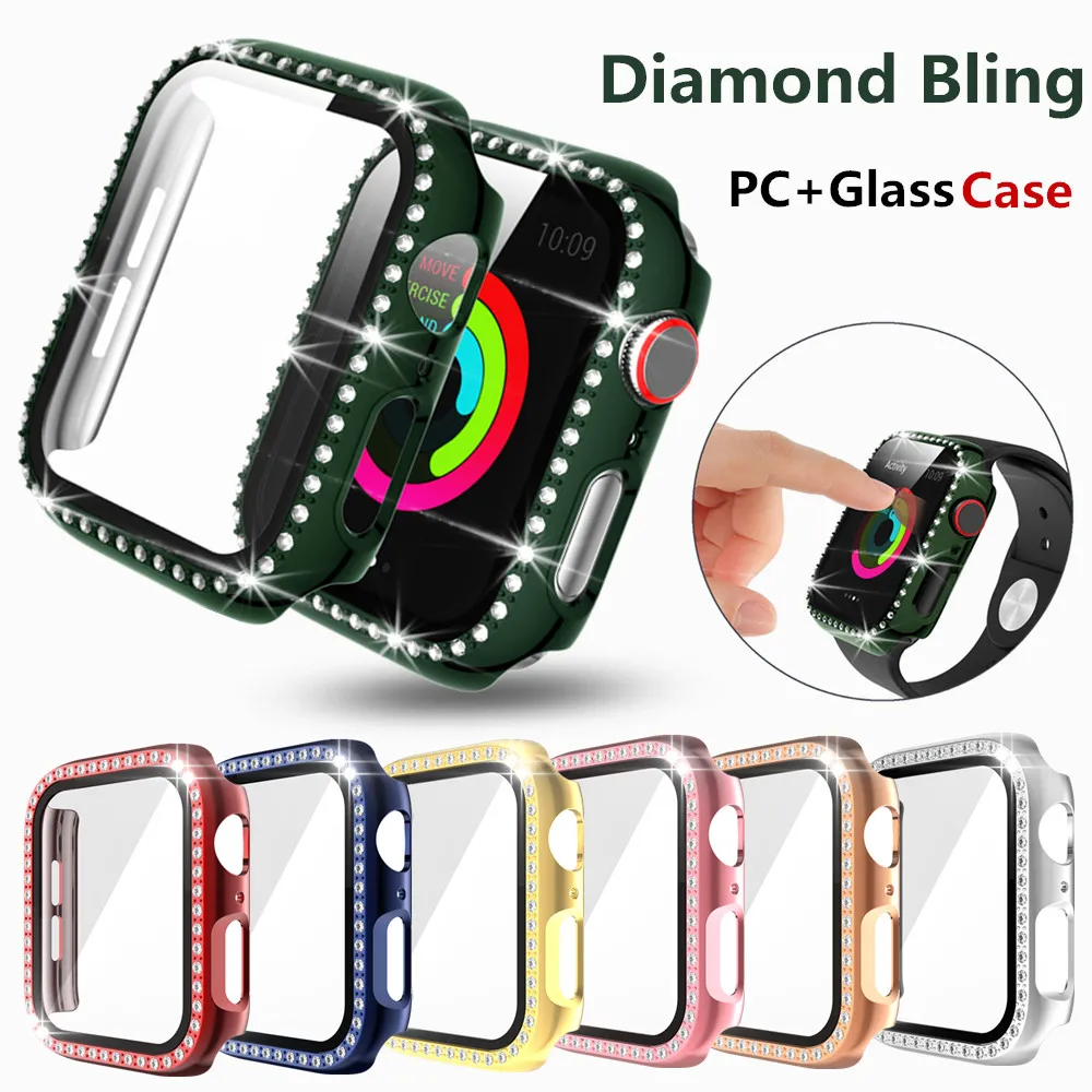 

Чехол-бампер для Apple Watch, 44/40 мм, 42/38 мм, 6/5/4/3/2/SE, из поликарбоната