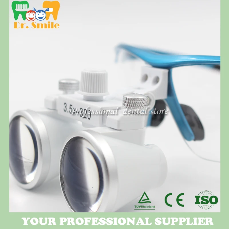 

Anti-fog Dental Surgical Medical Binocular Loupes Glasses 3.5 x Magnifier