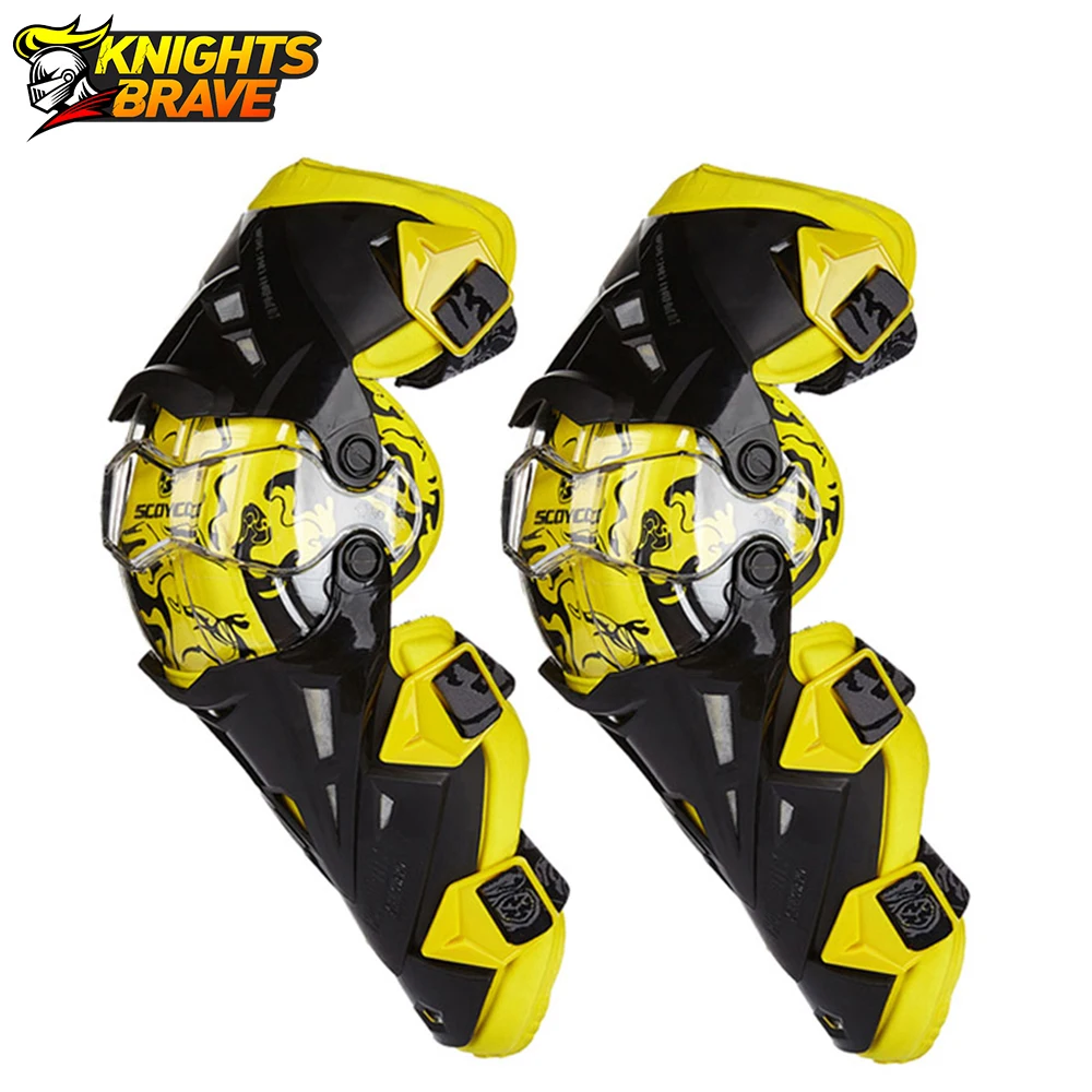 

Motorcycle Knee Pads CE Motocross Knee Guards Motorcycle Protection Knee Protector Racing Guards Safety Gears Race Brace