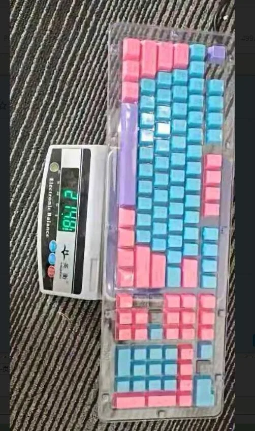 Колпачки для клавиш с двойной подсветкой 108 Набор колпачков пудингом совместимых