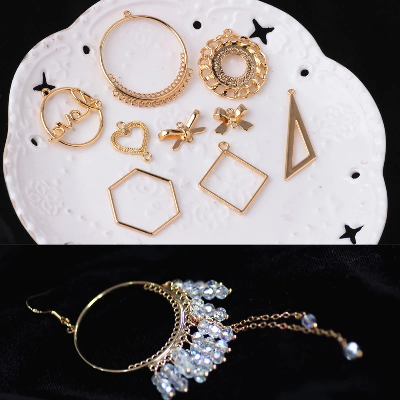 10 шт. корейские двухвисячие серьги с бантом для женщин и девочек материал