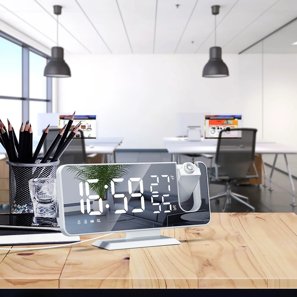 de mesa, Desktop Relógios eletrônicos, USB Wake