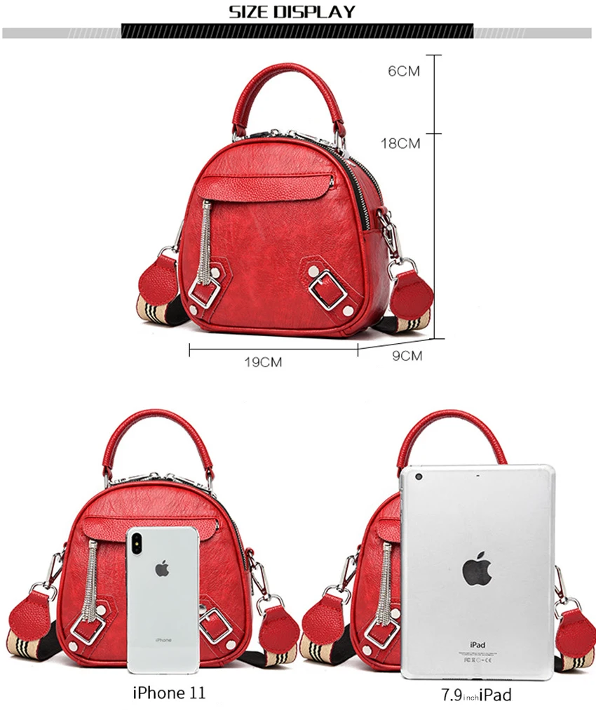 

Fashion Multifunction Backpack Women Bags Designer Mochilas Para Mujer Luxury Bandolera Small Ladies Hand Sac Cartable Femme