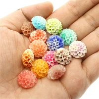 10pcs fashion coral 1015mm round flower loose beads for charms womens jewelry making diy necklace earrings accessories