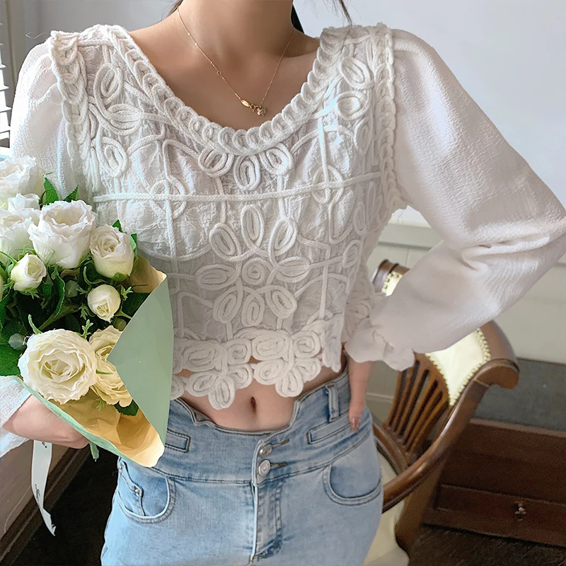 

Женские рубашки с коротким рукавом 7521 #