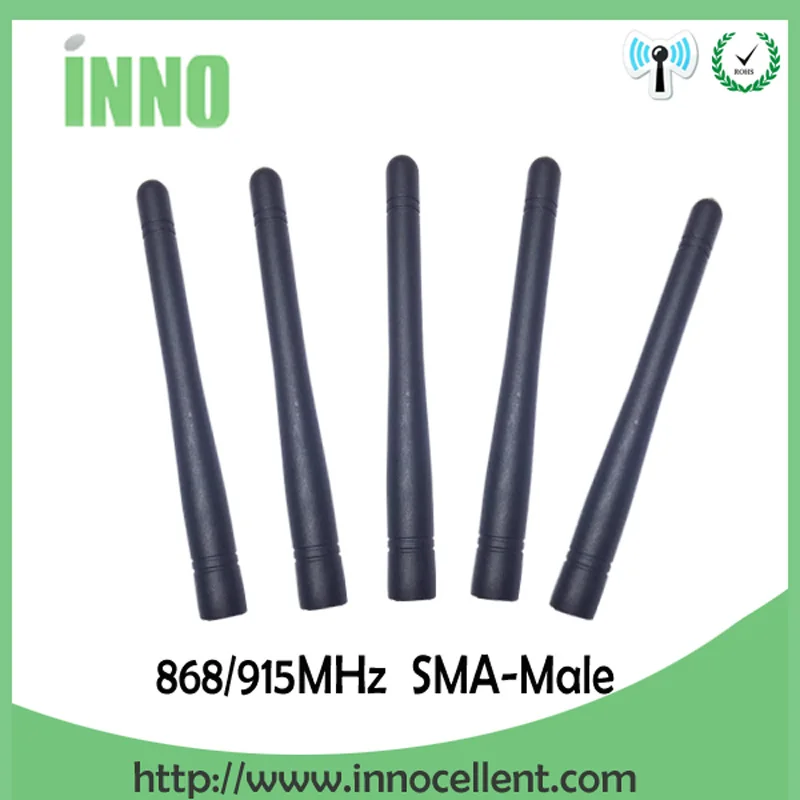EOTH 5pcs 868mhz antenna 3dbi sma male 915mhz lora antene pbx iot module lorawan signal receiver antena high gain