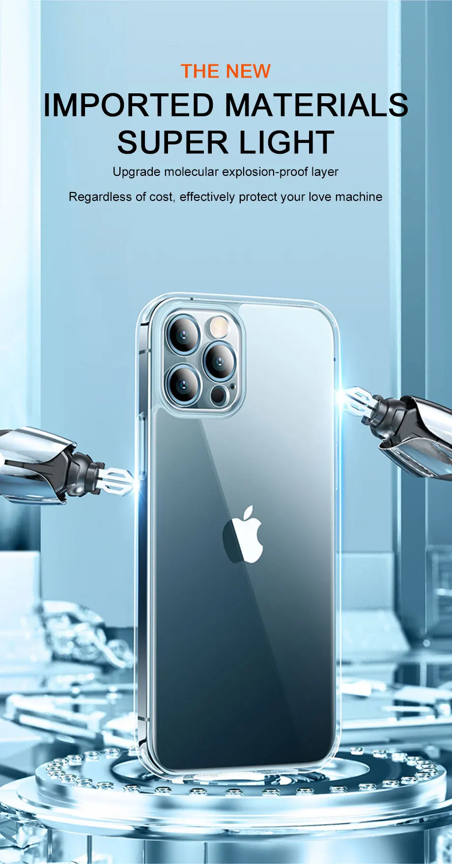 J-case transparent protective case for iphone 11 | 12 series 60 H93Dff738Ba3F4E13B9B9D909D48F3Bae6