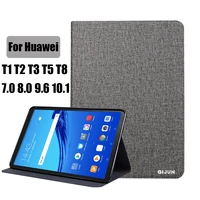 case for huawei mediapad t3 9 6 t5 10 8 0 t1 7 0 8 0 9 6 pu leather stand tablet cover for matepad t8 8 0 t3 7 0 wifi 3g 8 0