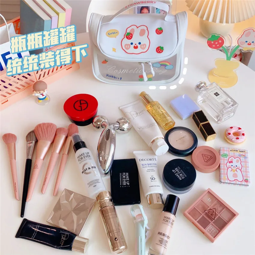 Полиуретановая Женская дорожная сумка для хранения туалетных принадлежностей