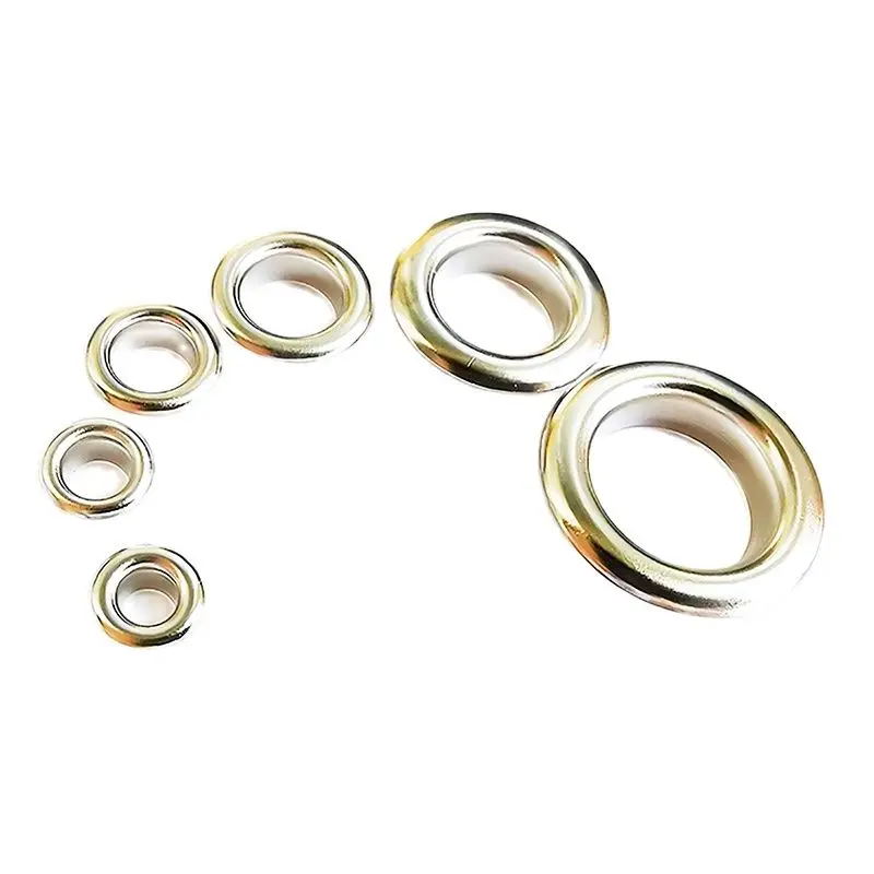 Круглые металлические петли для одежды сумки шляпы обуви джинсов кожаный чокер
