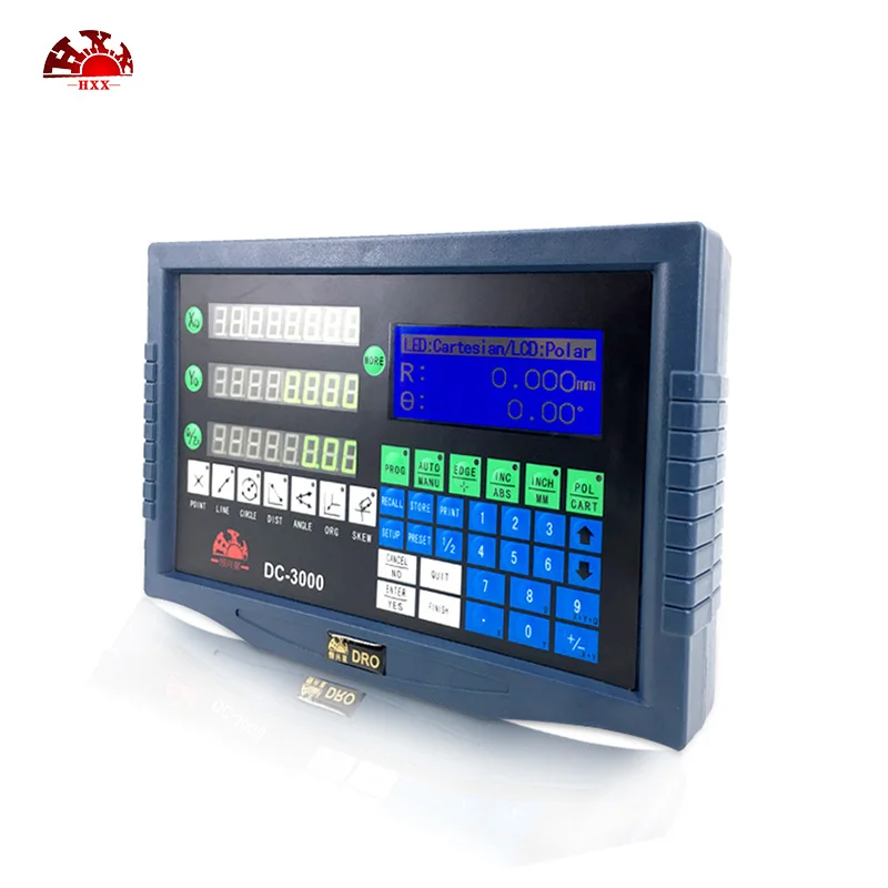 1u линейные весы с цифровым считыванием ЖК-дисплей измеритель для станков dro 3 оси