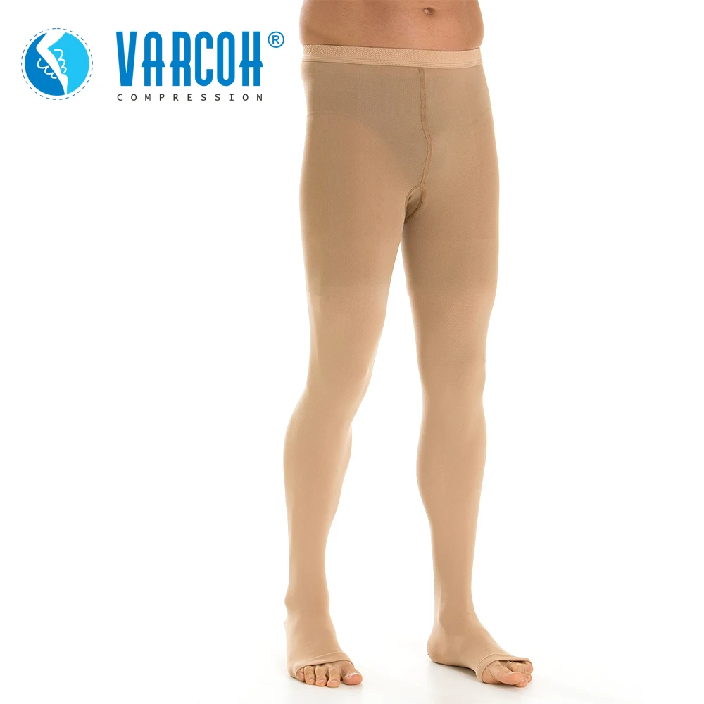 

Medical Compression Pantyhose for Men Women 20-30 mmHg Graduated Stockings for Nurses Shin Splints Diabetic Flight Travel Edema