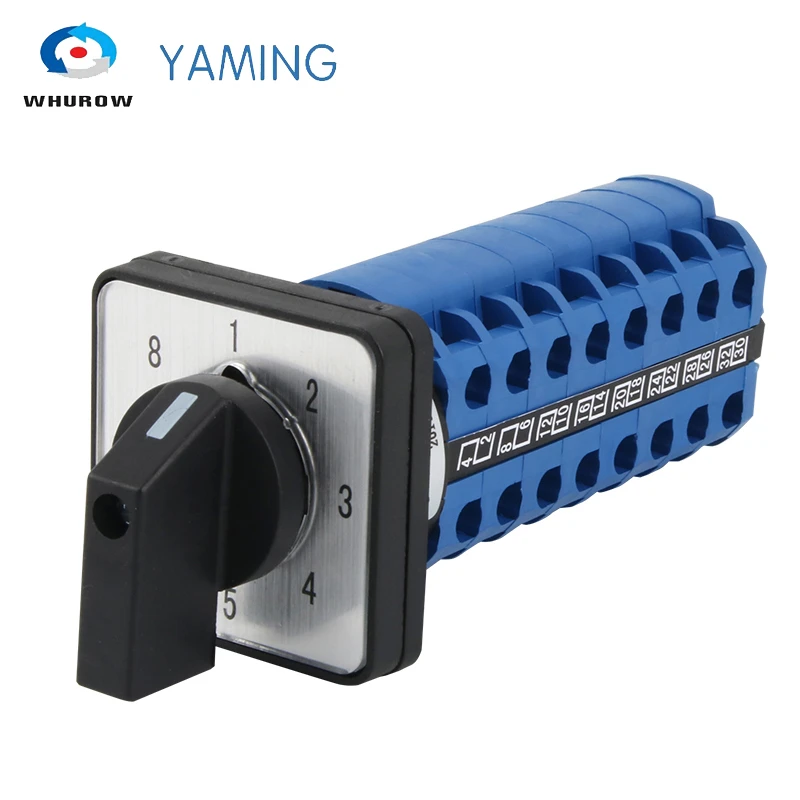 LW26 20/8 DIY 1 8 позиций секционный переключающий источник питания Переключение