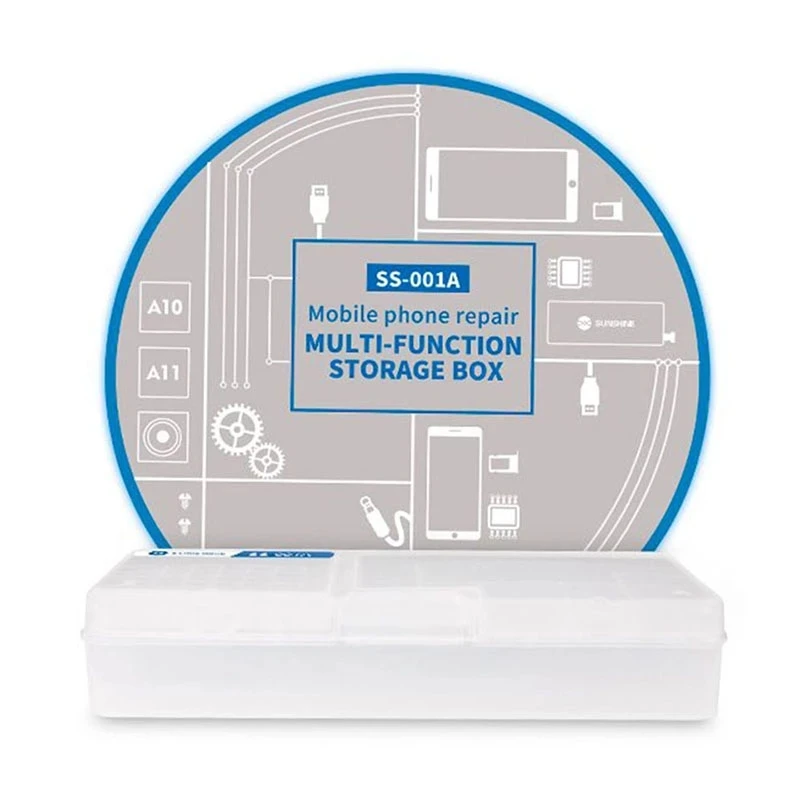 

Multi-Function Magic Box Mobile Phone Repair Accessories Storage Double Layer Classification Parts Electronics Repair Toolbox