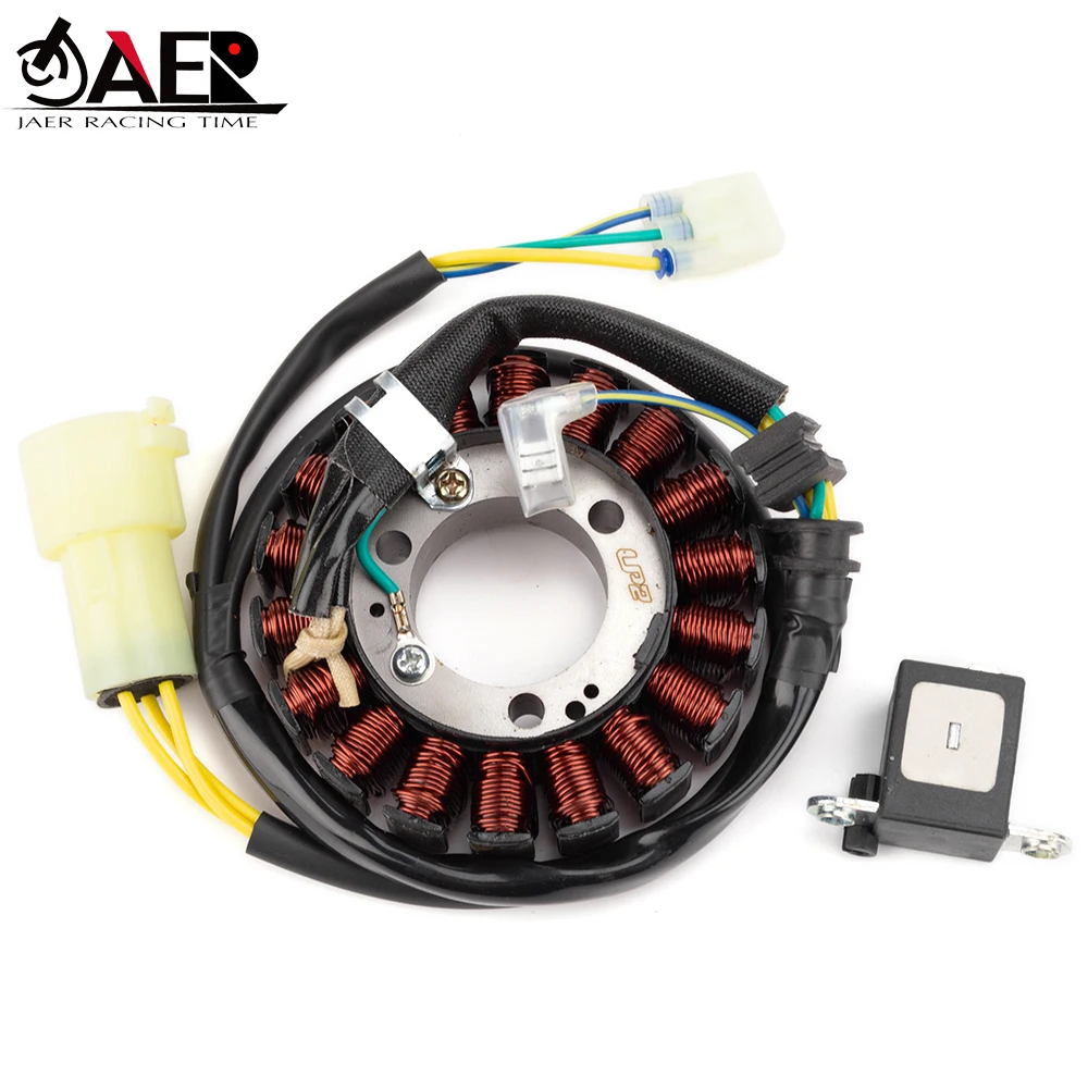 JAER Motorcycle Generator Stator Coil for Honda TRX300EX Sportrax 300 EX 1993-2008 TRX300X 2009 31120-HM3-671 11395-HM3-670
JAER Motorcycle Generator Stator Coil for Honda TRX300EX Sportrax 300 EX 1993-2008 TRX300X 2009 31120-HM3-671 11395-HM3-670