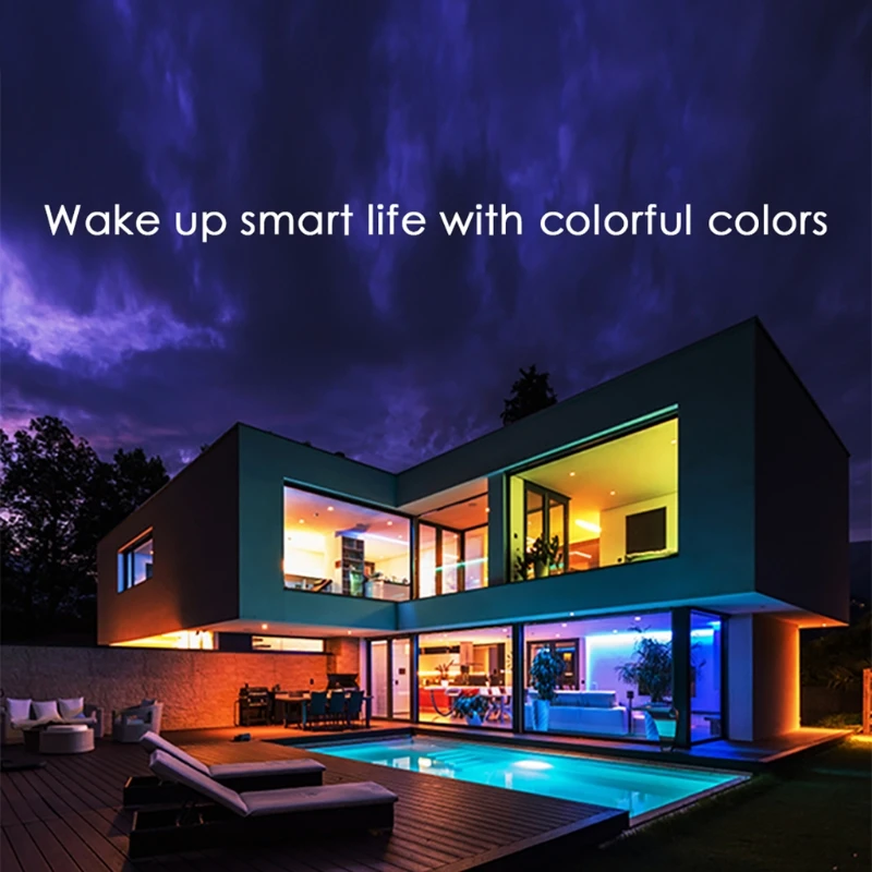 

WiFi Smart Light Bulbs, Dimmable RGB 9W LED App Contorl Color Changing Bulbs for Bedroom Living Room 2700~6500K
