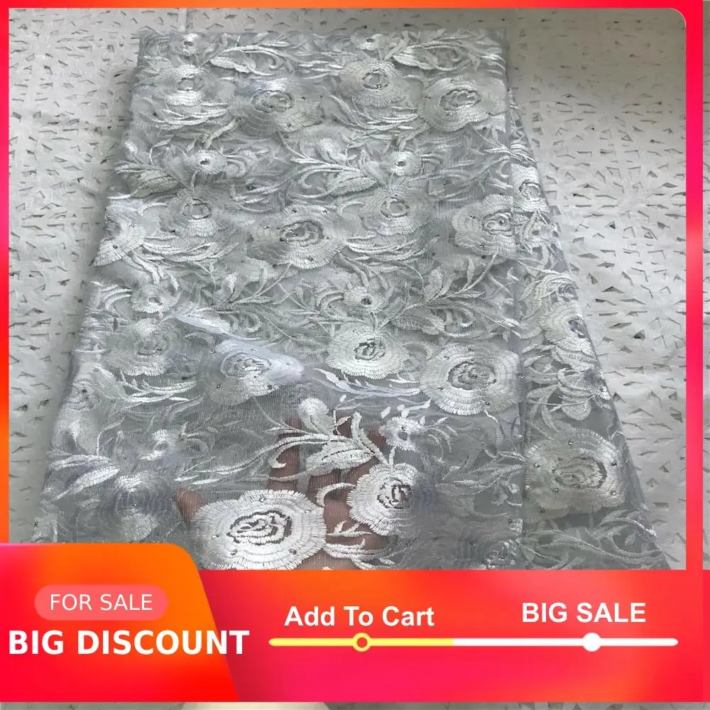 Белый цвет высокое качество последняя мода вышивка французское кружево оптовая