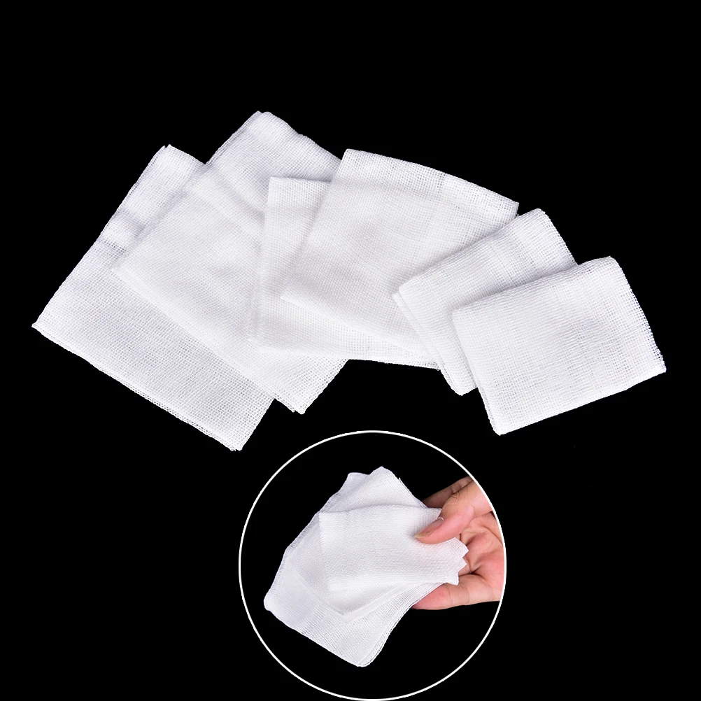 

10 шт./лот марлевые медицинские повязки первой помощи материал перевязку повязка на рану аксессуары 3 размера