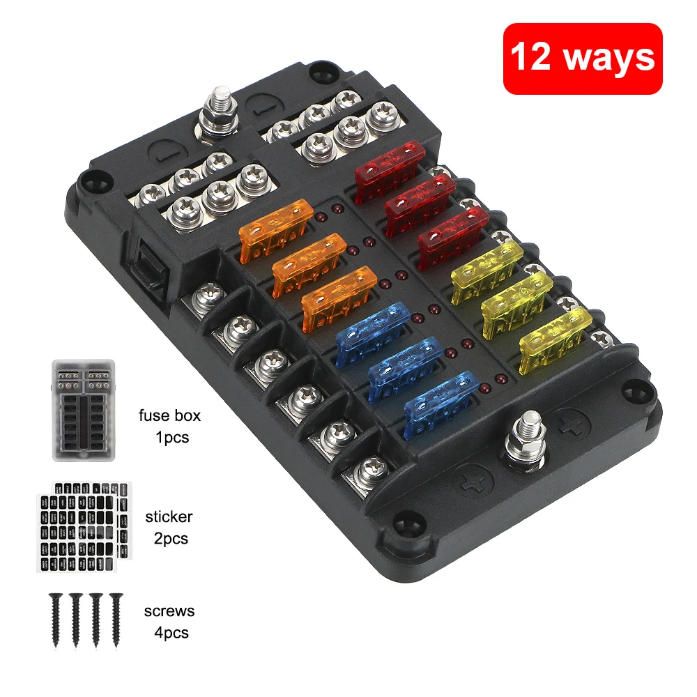 Держатель предохранителя 100A 32V для автомобиля морской с светодиодным