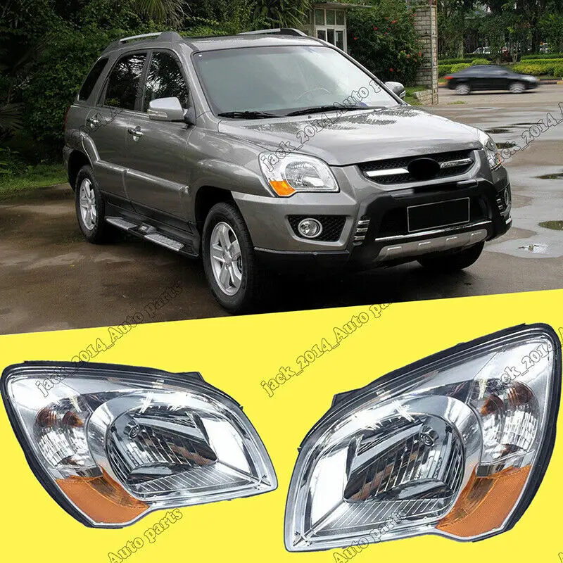 Высококачественные композитные фары в сборе 2 шт. для Kia Sportage 2006 2007 2008 2009 2010 2011