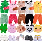 Одежда для кукол 2021, модные костюмы с животными, сумки, подходит для кукол новорожденных 18 дюймов и 43 см, аксессуары для кукол новорожденных, нашего поколения, подарок для девочек