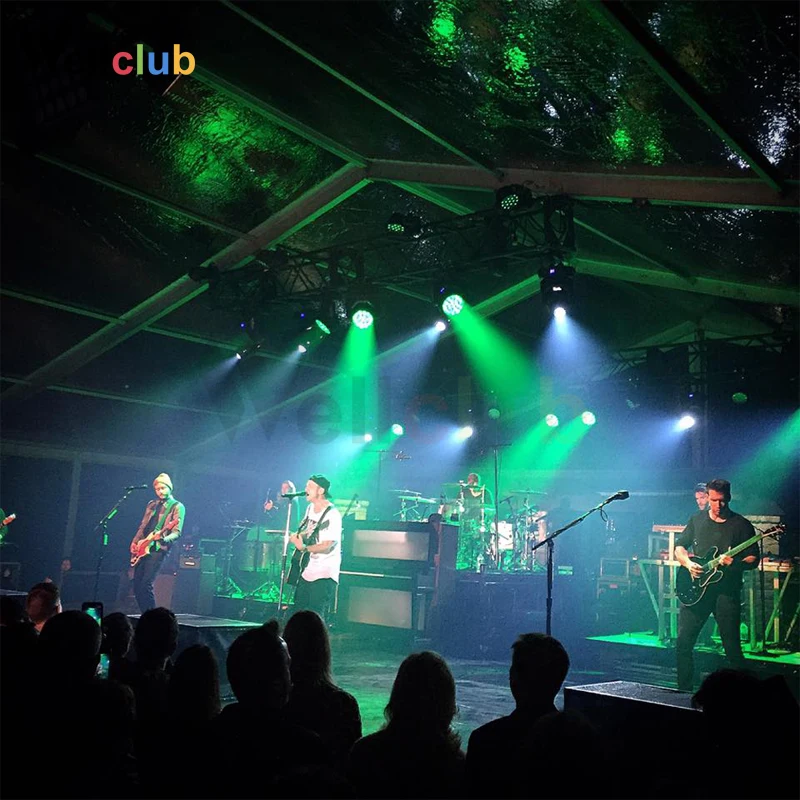 Чехол с подсветильник жной головкой и зумом для дискотеки 2 шт.|Эффект освещения