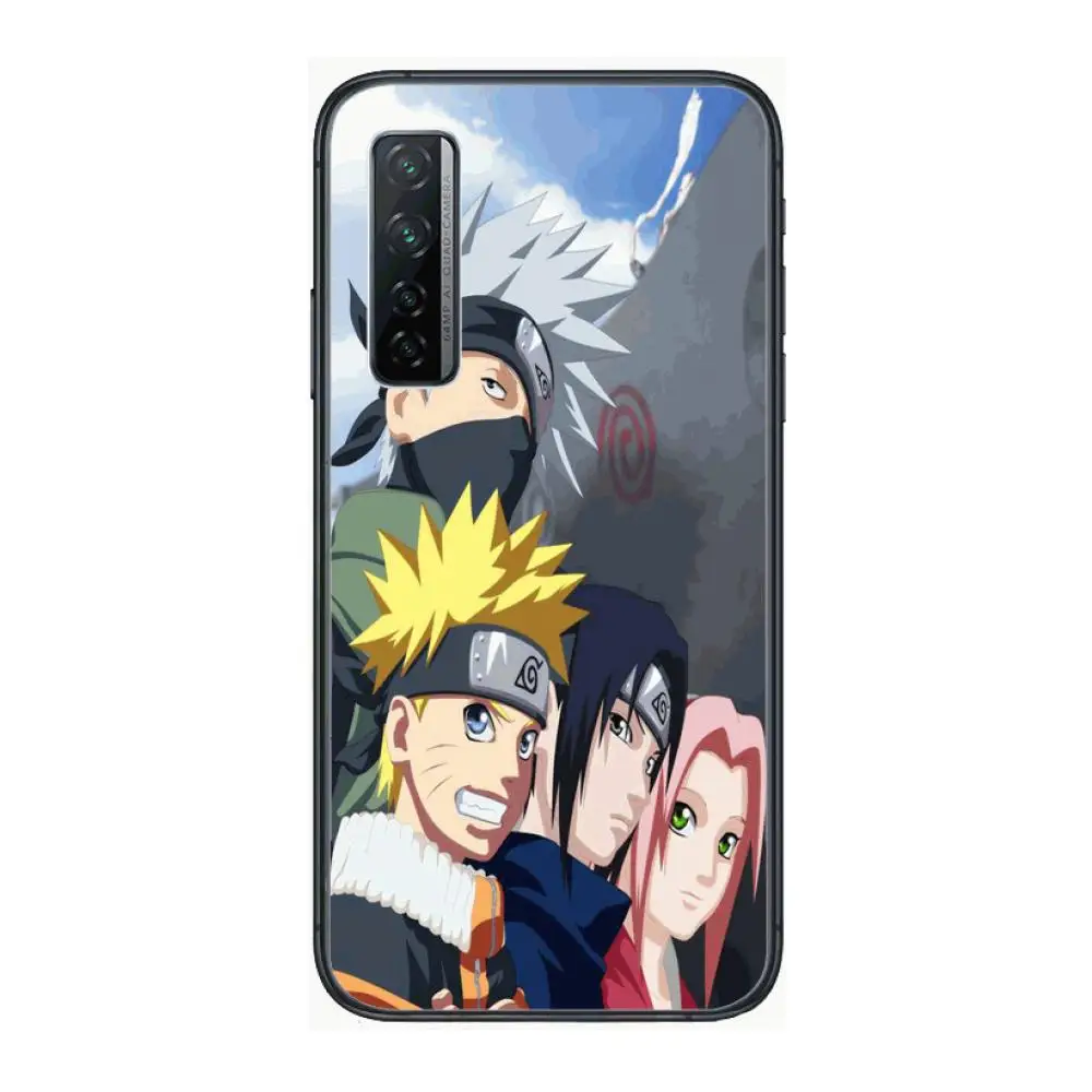 

Ninja Phone Case For Huawei mate 40 30 10 20 40 8 9 Lite Z Pro Black Etui 3D Coque Painting Hoesjes 5g black