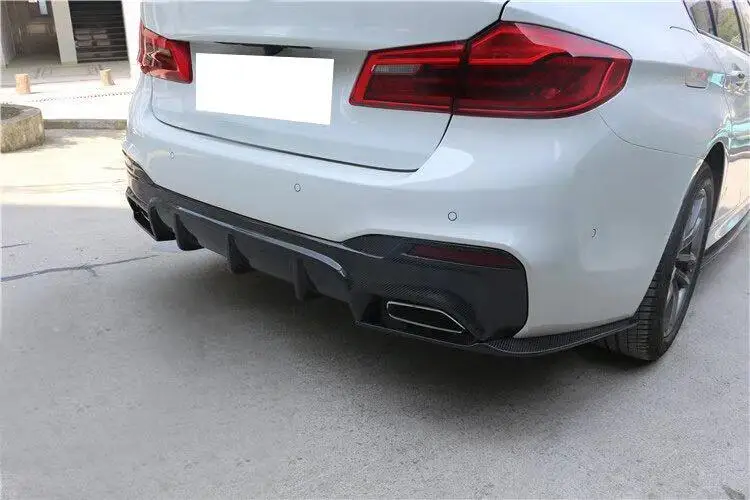 Разветвитель губ переднего бампера из углеродного волокна сплиттер заднего для