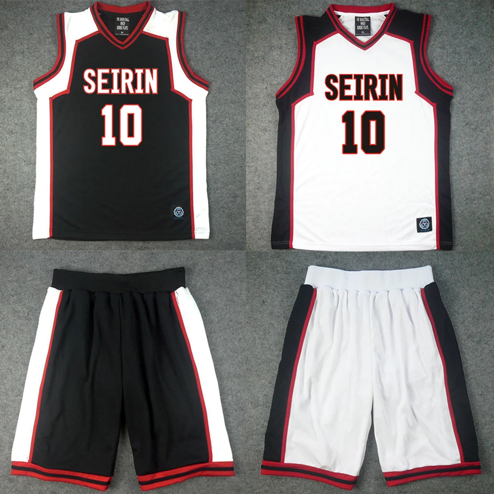 Горячая Распродажа Косплей Kuroko's Баскетбол Kuroko no basuke II Kagami Taiga SEIRIN черный костюм