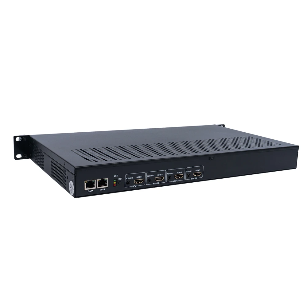 HWCODEC Y525L H.264 H265 4 Каналы HDMI кодировщик Поддержка сто RTMP RTSP HTTP для YouTube Facebook и IPTV