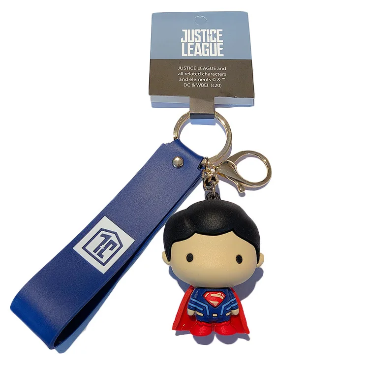 

Batman Cartoon Superman Doll Keychain Wholesale Keyring Woman Gift High Quality New Cute Fashion Car Key Chain