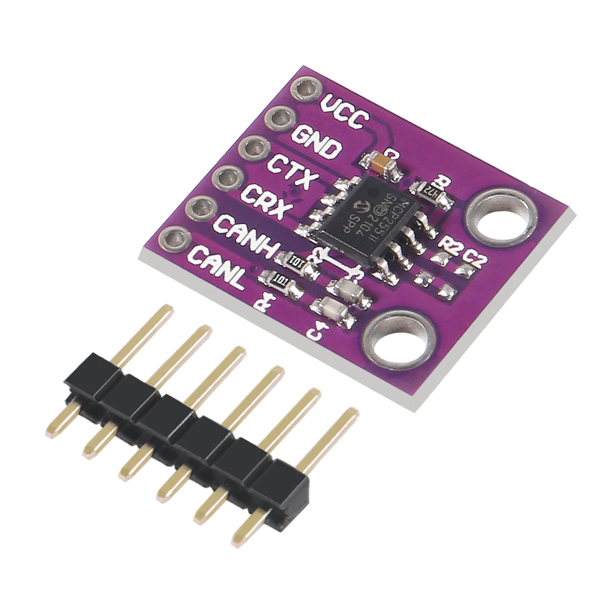 

MCP2551 high-speed CAN protocol controller bus interface module