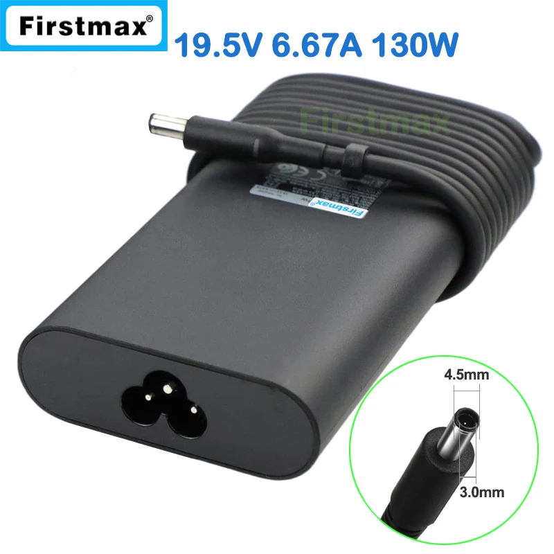 19.5V 6.67A 130W laptop charger for Dell Precision M3800 XPS 15 7590 9530 9535 9550 9560 DA130PM130 AC Power Adapter
