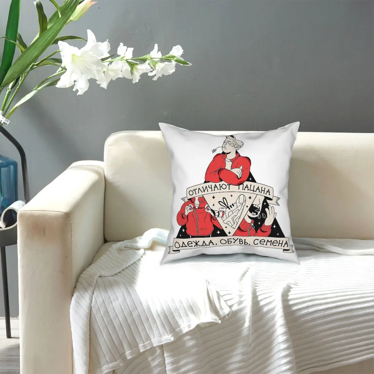 

A Boy Is Distinguished Belarus Throw Pillow Cover Decorative Pillow 45*45cm Pillowcase