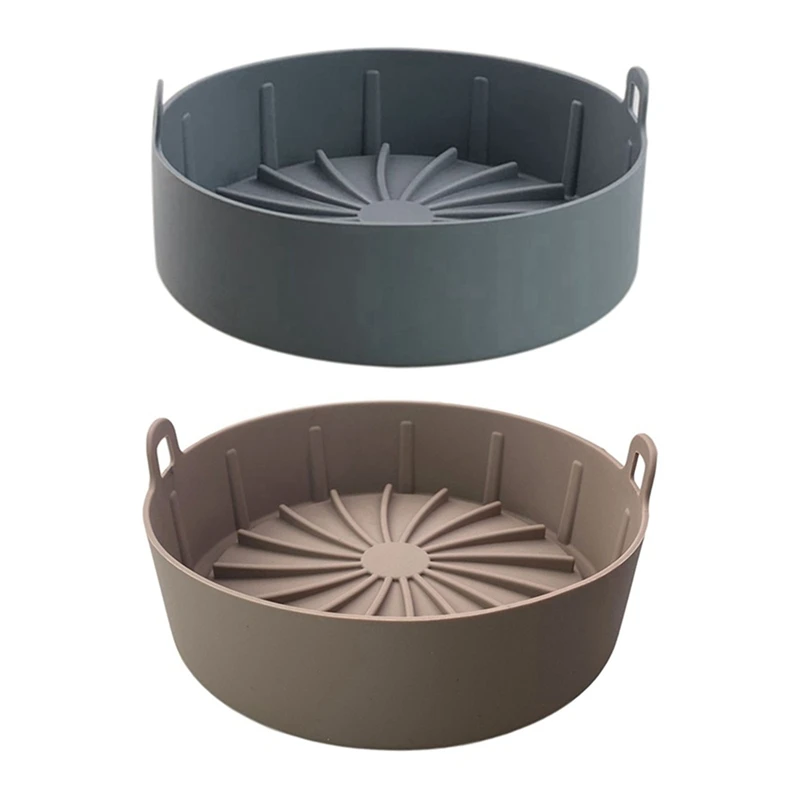 

Силиконовая портативная кастрюля для скороварки, многоразовая корзина для пищевых продуктов, аксессуары для фритюрницы