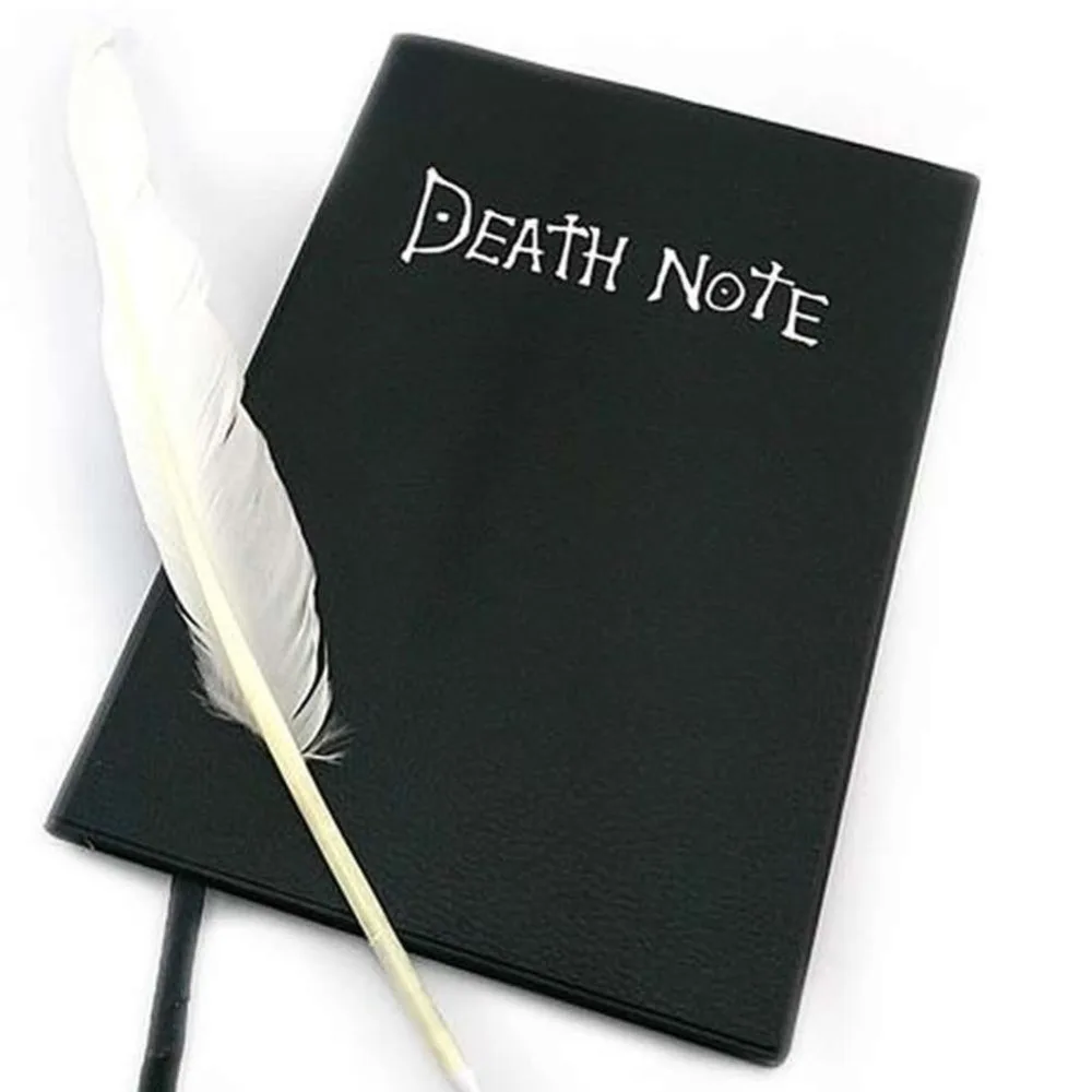 

Тапочки в виде персонажа аниме тетрадь смерти экшн напечатанный рисунок Death Note L Косплэй Тетрадь & Перо книги блокноты для журнал ежедневно