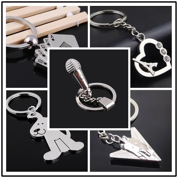 Брелок для ключей сувенирный брелок из сплава в виде собаки автомобиля